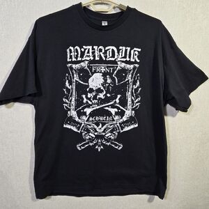 MARDUK Band T-Shirt 2XL Black skull goth metal